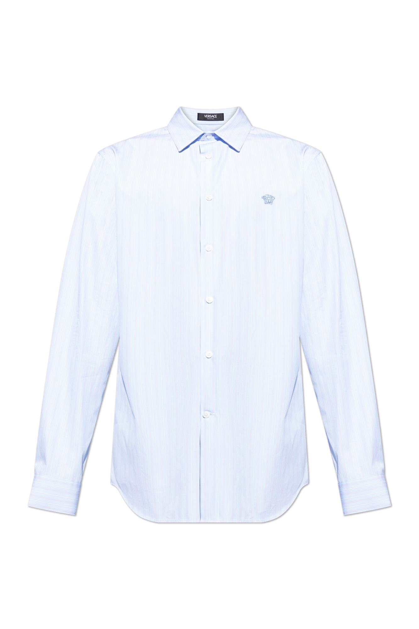 ポロシャツ ORIGINAL VINTAGE STYLE BEY310 TO310 BIANCO Shirts White Versace Shirt with a striped pattern | Men's Clothing | Vitkac